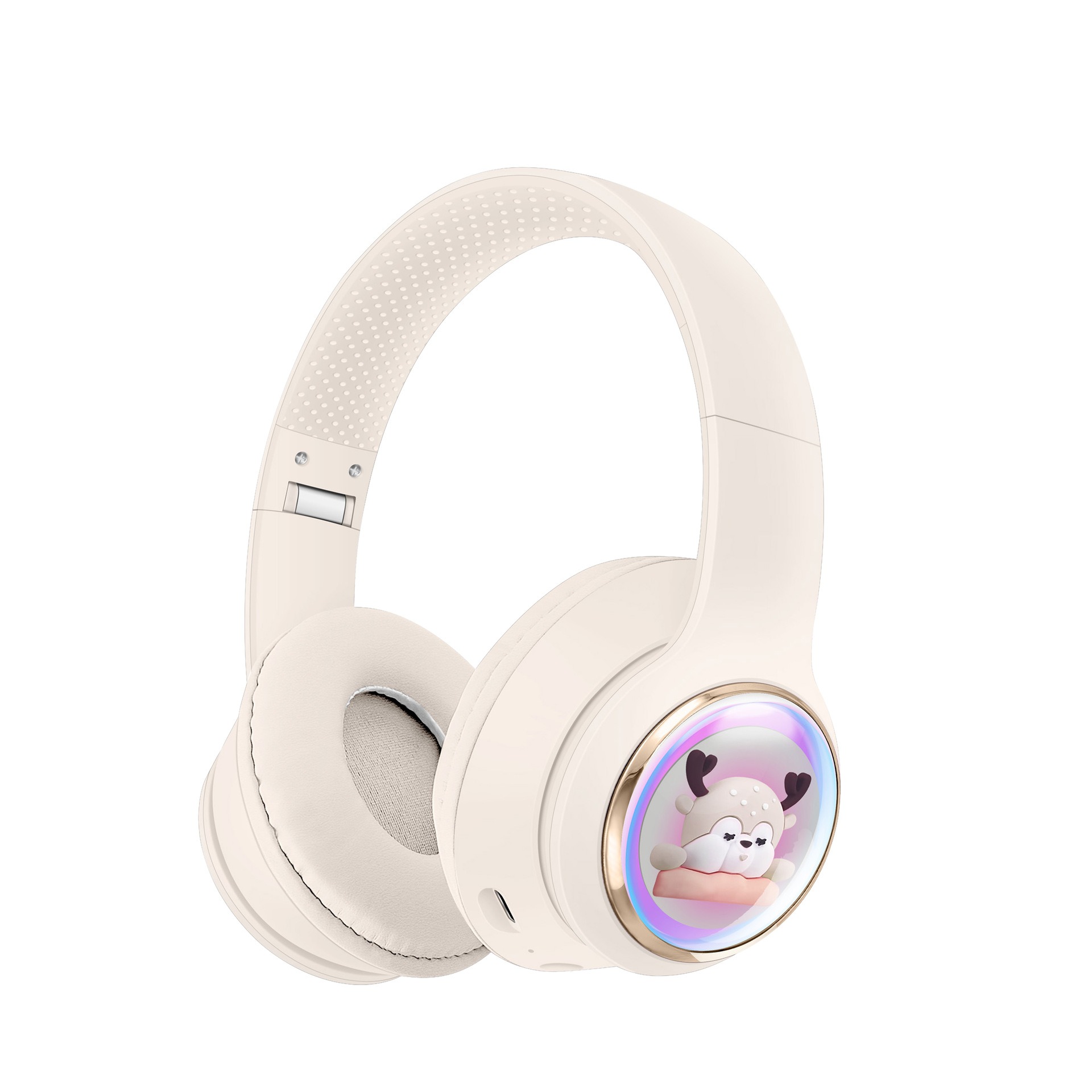 AKZ-56 Earphones Space Cabin Cute Cartoon Pet Bluetooth Headwear Large Battery Earphones Foldable Earphones - Image 3