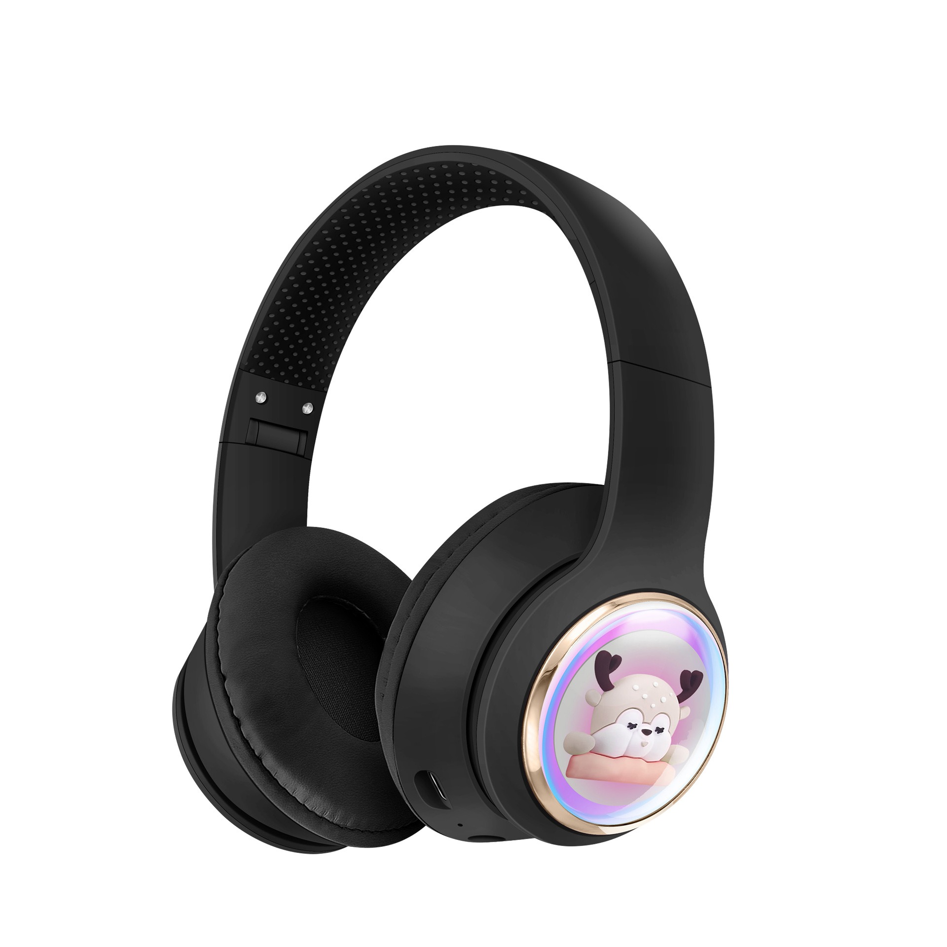 AKZ-56 Earphones Space Cabin Cute Cartoon Pet Bluetooth Headwear Large Battery Earphones Foldable Earphones - Image 2