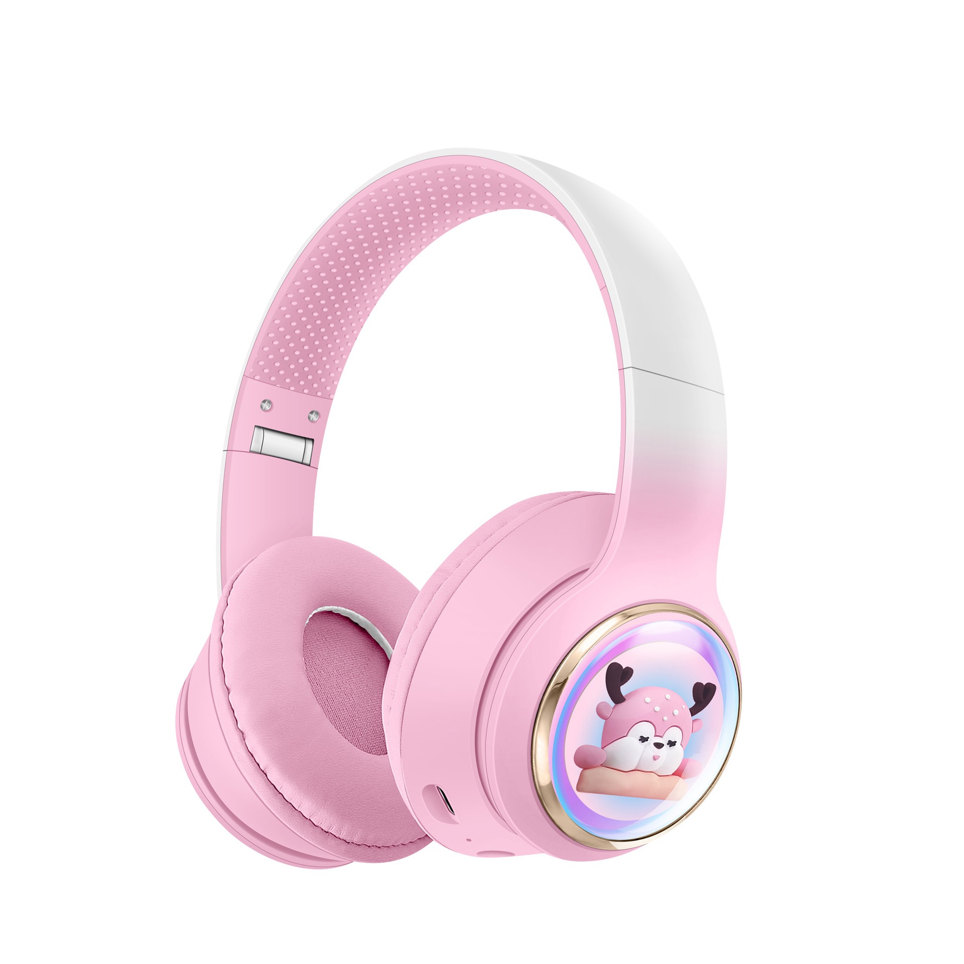AKZ-56 Earphones Space Cabin Cute Cartoon Pet Bluetooth Headwear Large Battery Earphones Foldable Earphones - Image 4