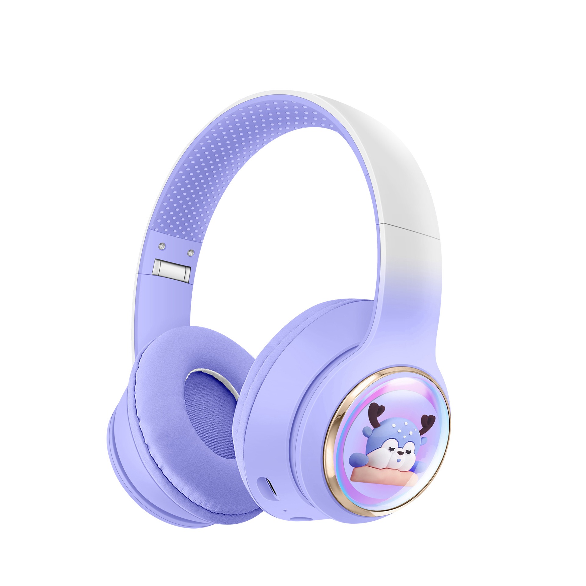 AKZ-56 Earphones Space Cabin Cute Cartoon Pet Bluetooth Headwear Large Battery Earphones Foldable Earphones - Image 5